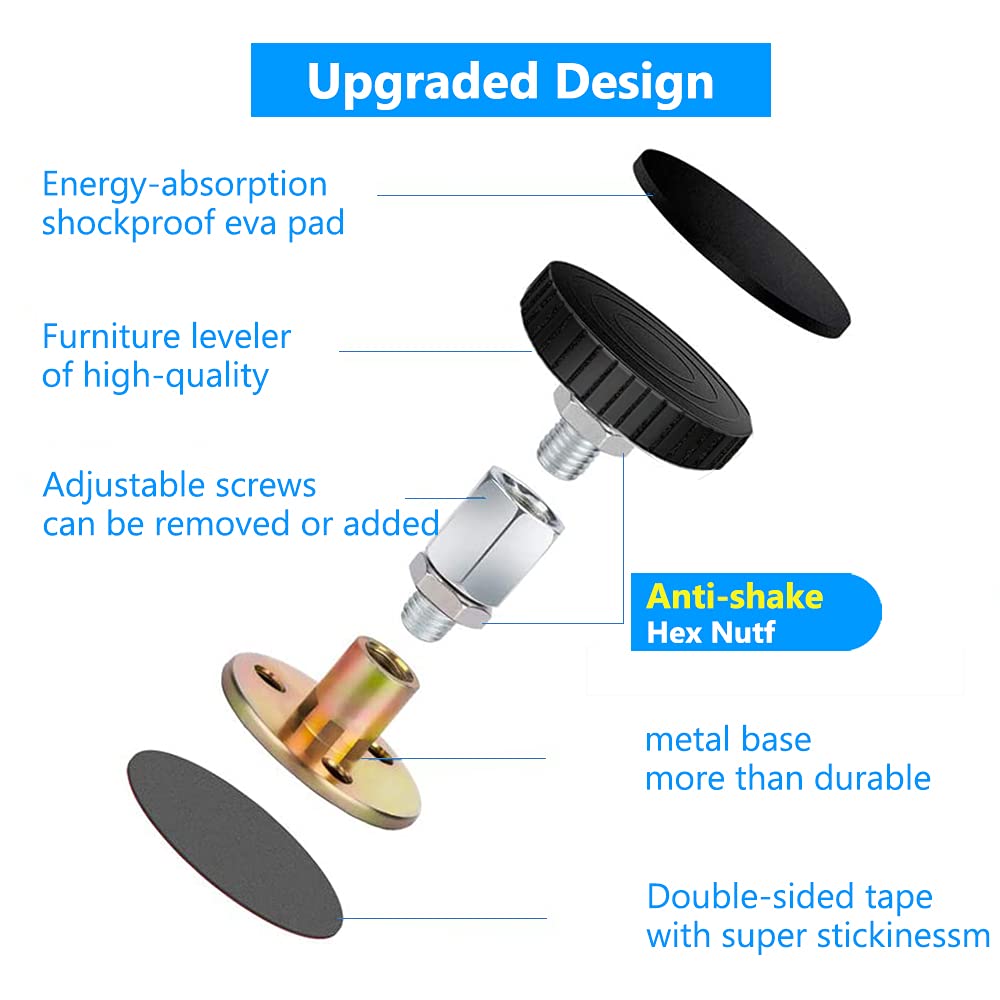 Bed Frame Stabilizer – 2 Pieces