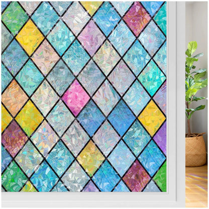 Rainbow Privacy Window Film