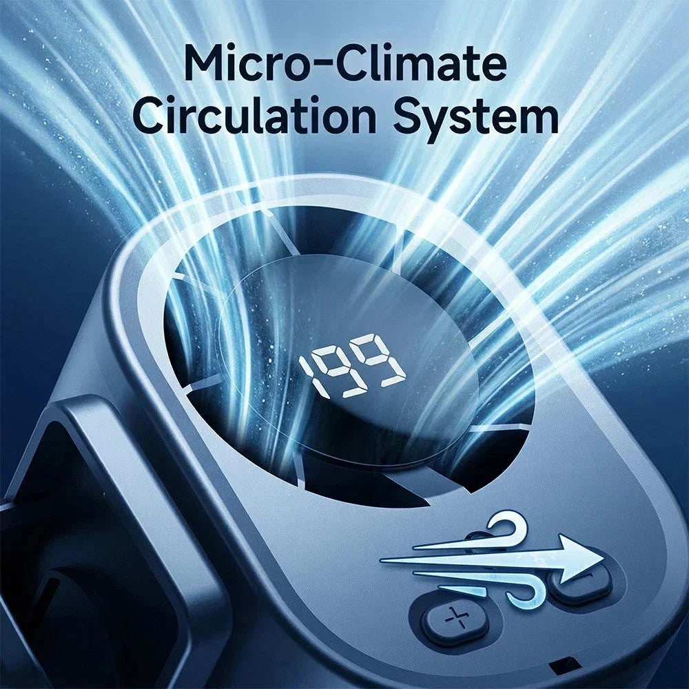 Rechargeable Clip Fan with 100 Speed Settings
