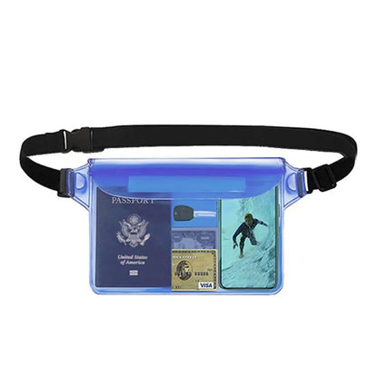 Water-Resistant Waist Pouch with Triple Seal