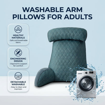 Reading Lounge Cushion with Side Pockets