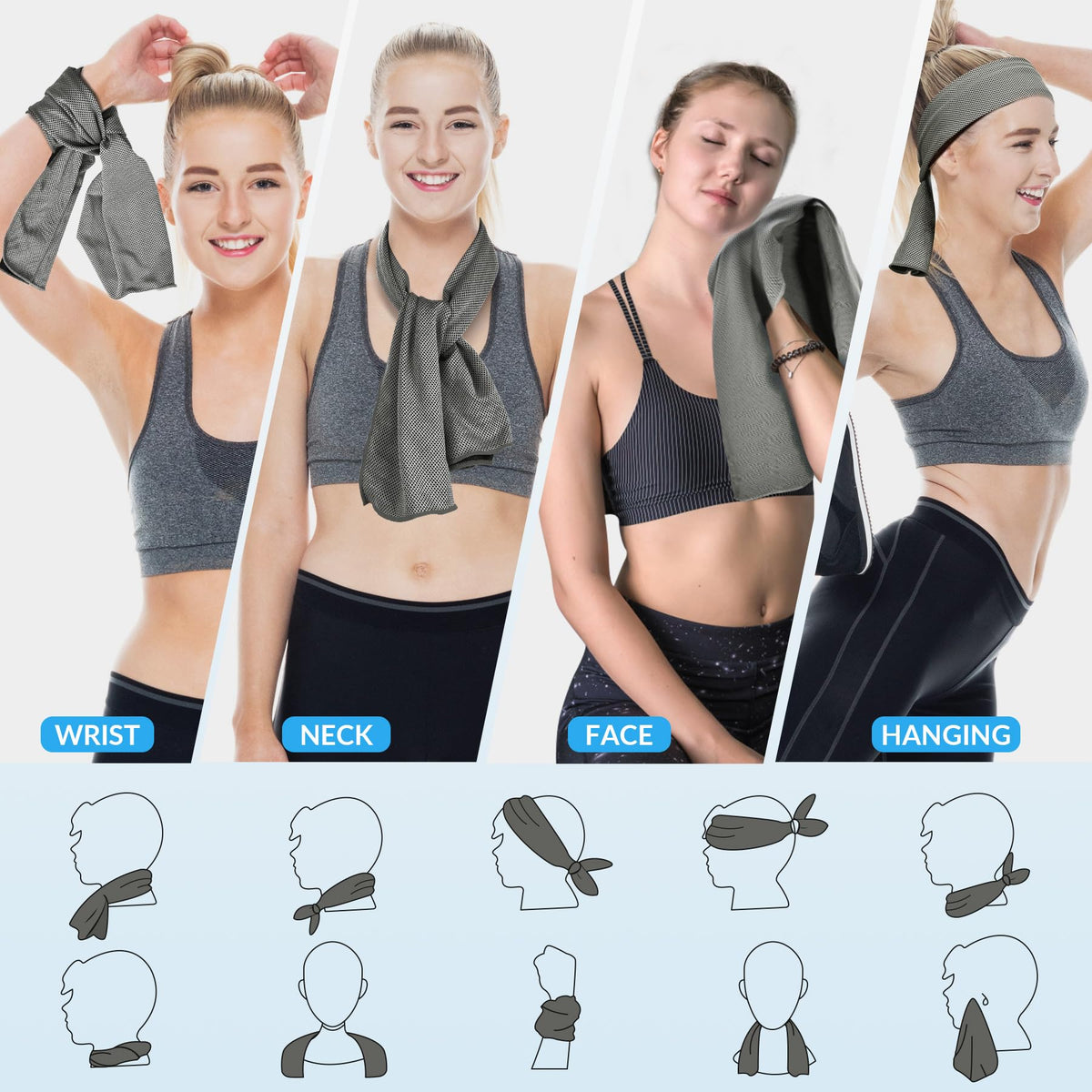 Microfibre Cooling Towel