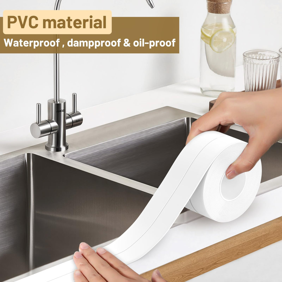 Waterproof Self-Adhesive Caulk Tape