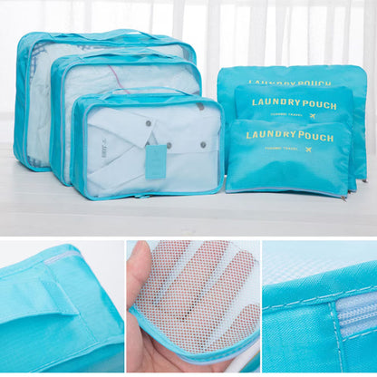 Travel Packing Cubes – 6 Pieces