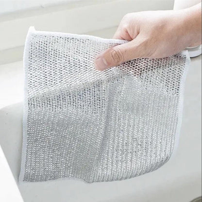 Non Scratch Dual Texture Dishcloth – 30 Pieces