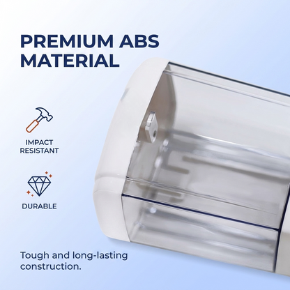 Wall-Mounted Soap Dispenser with Clear Bottle