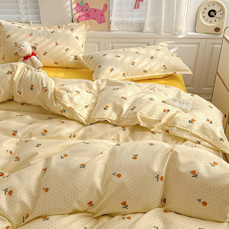 Botanical Duvet Cover Set – 4 Pieces