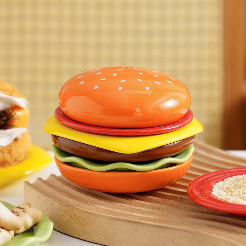 Hamburger Plate Set