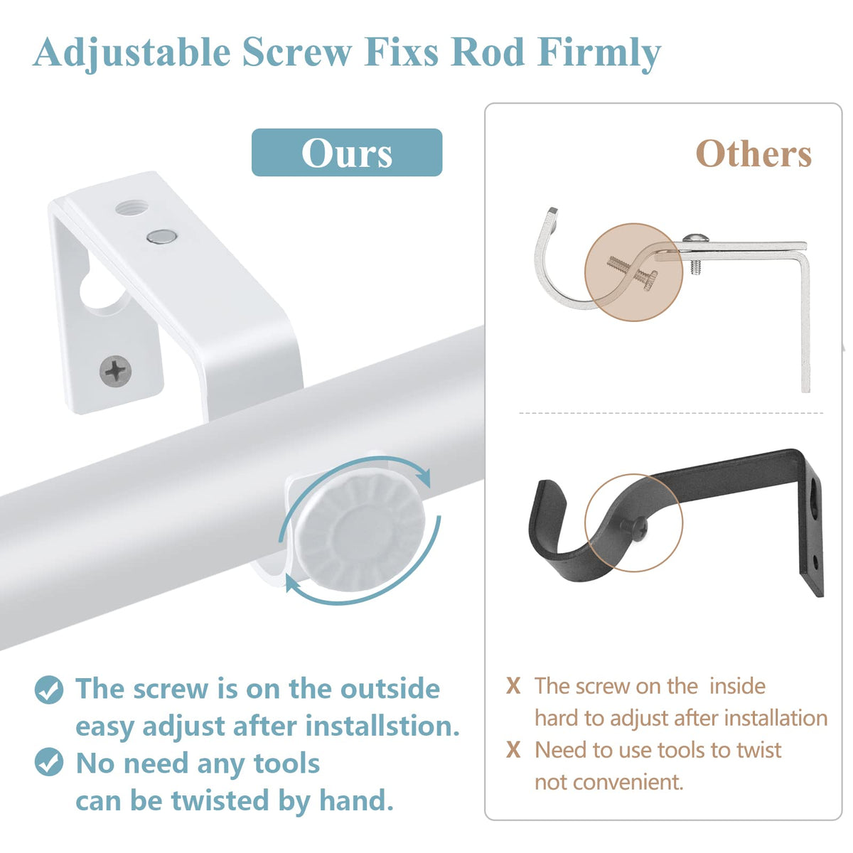 Elegant Curtain Bracket