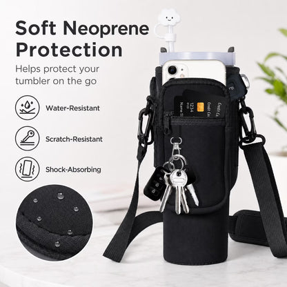 Phone Pocket Bottle Carrier