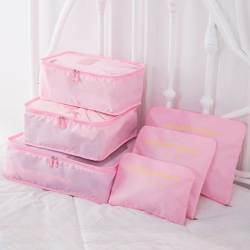 Travel Packing Cubes – 6 Pieces