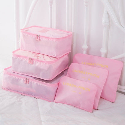 Travel Packing Cubes – 6 Pieces
