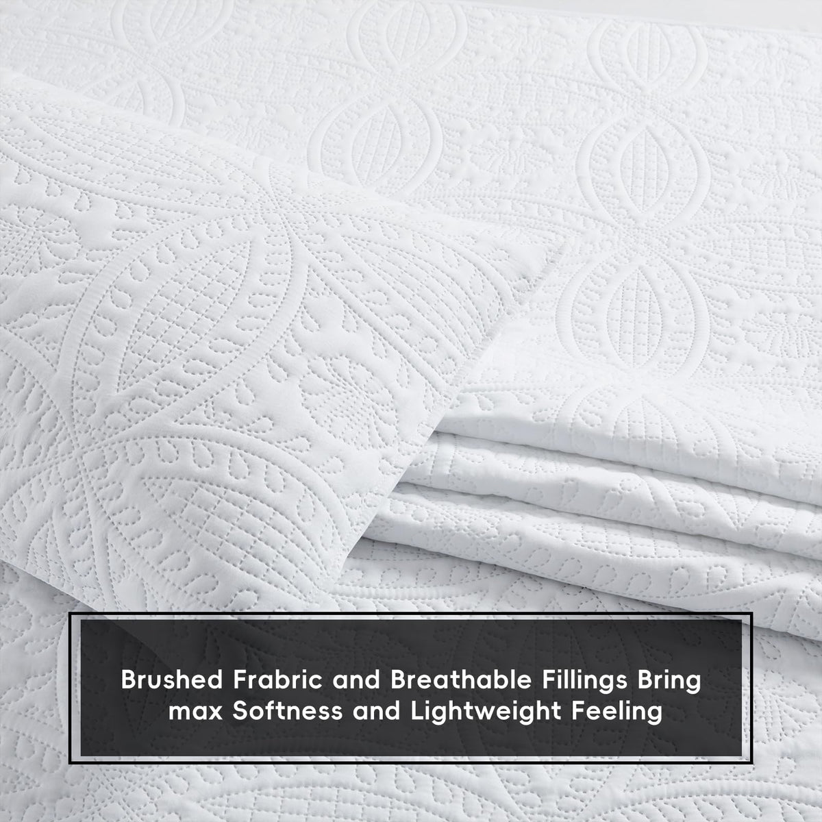 Soft Lightweight Coin Pattern Bedding Set
