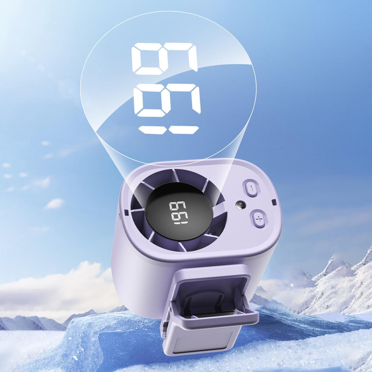 Rechargeable Clip Fan with 100 Speed Settings