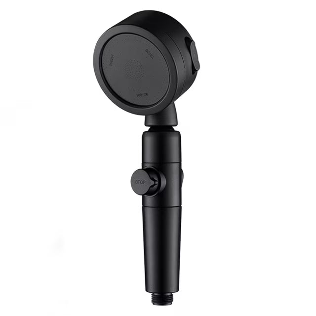 One-Touch Stop Showerhead