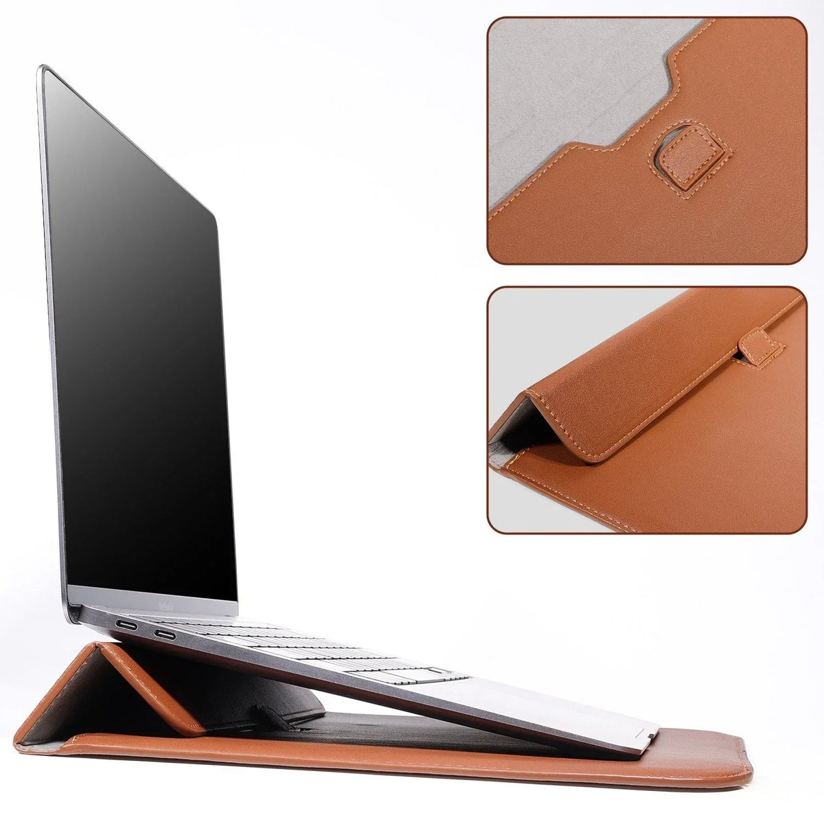 Foldable Laptop Sleeve and Stand