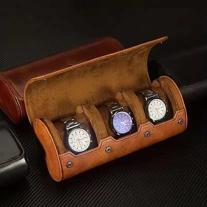 Leather Watch Roll