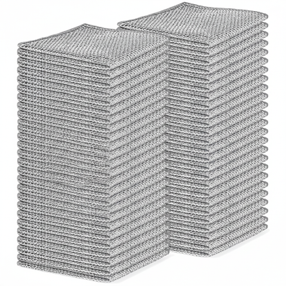 Non Scratch Dual Texture Dishcloth – 30 Pieces