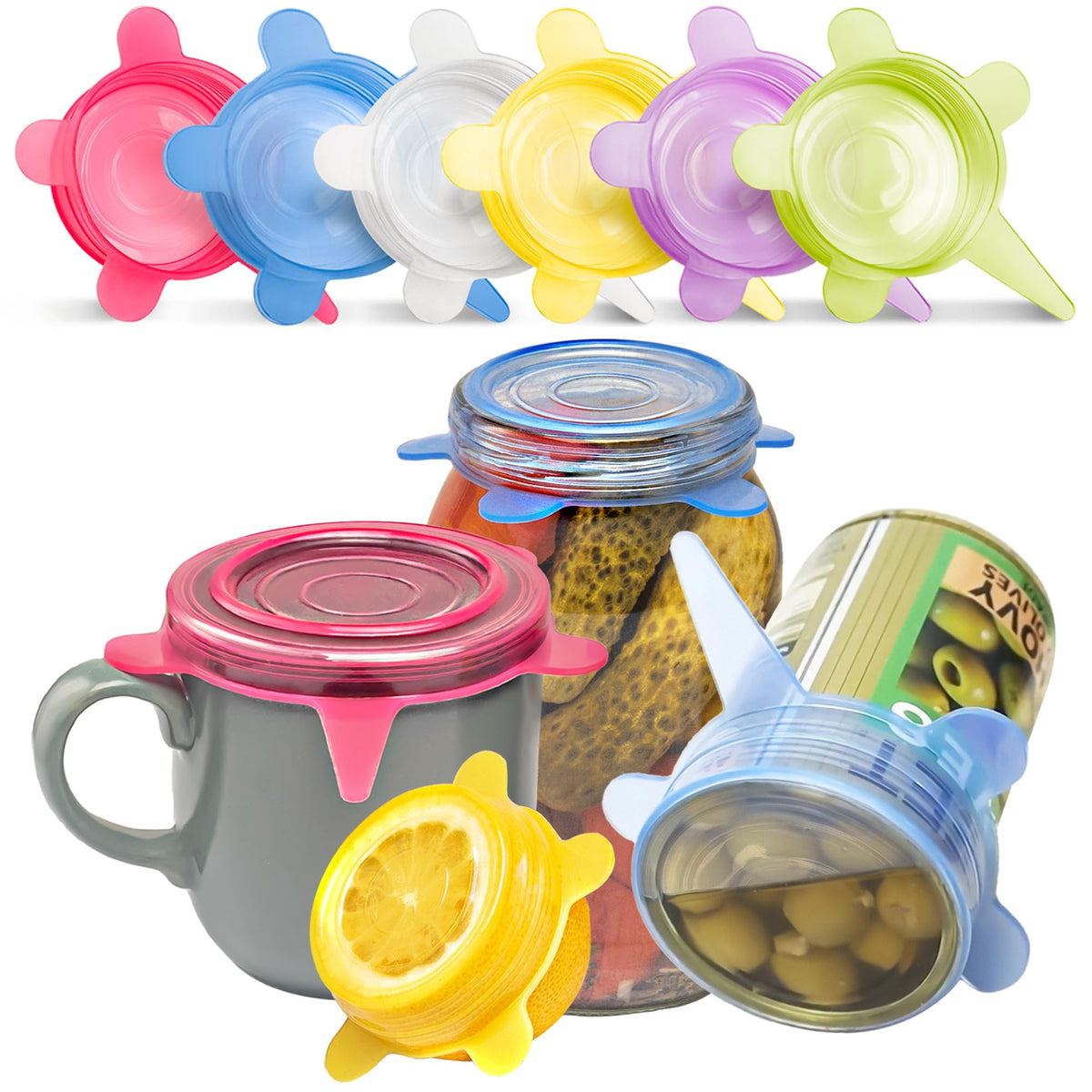 Reusable Jar Covers – 12 Pieces