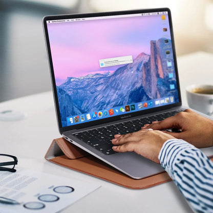 Foldable Laptop Sleeve and Stand