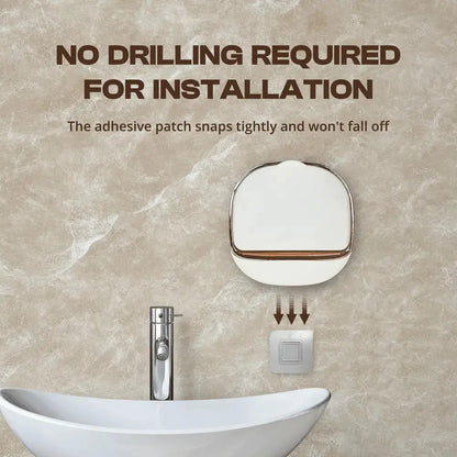 Wall-Mounted Soap Dishes with Lids – 2 Pack