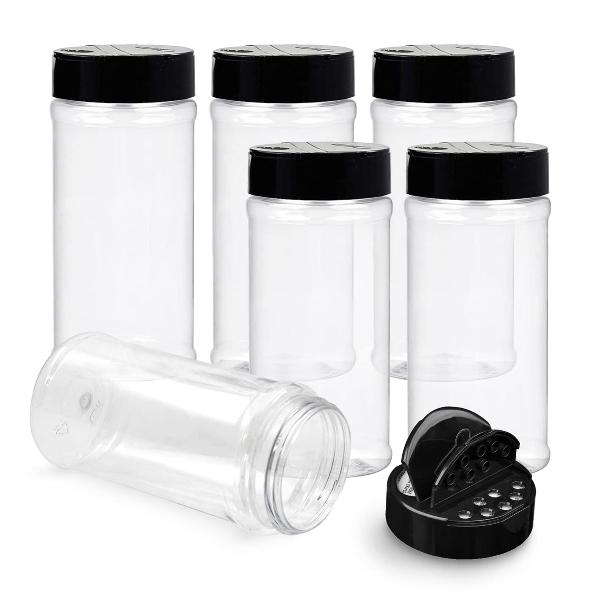 Plastic Spice Jar Set