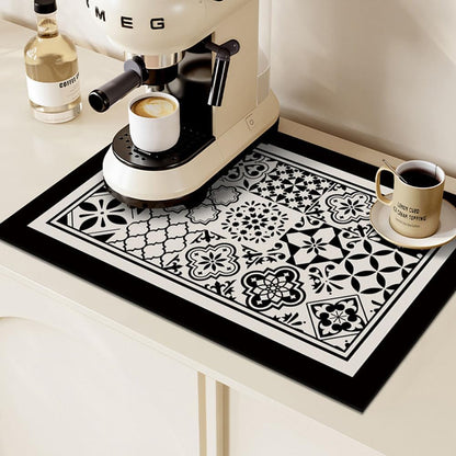 Retro Coffee Mat