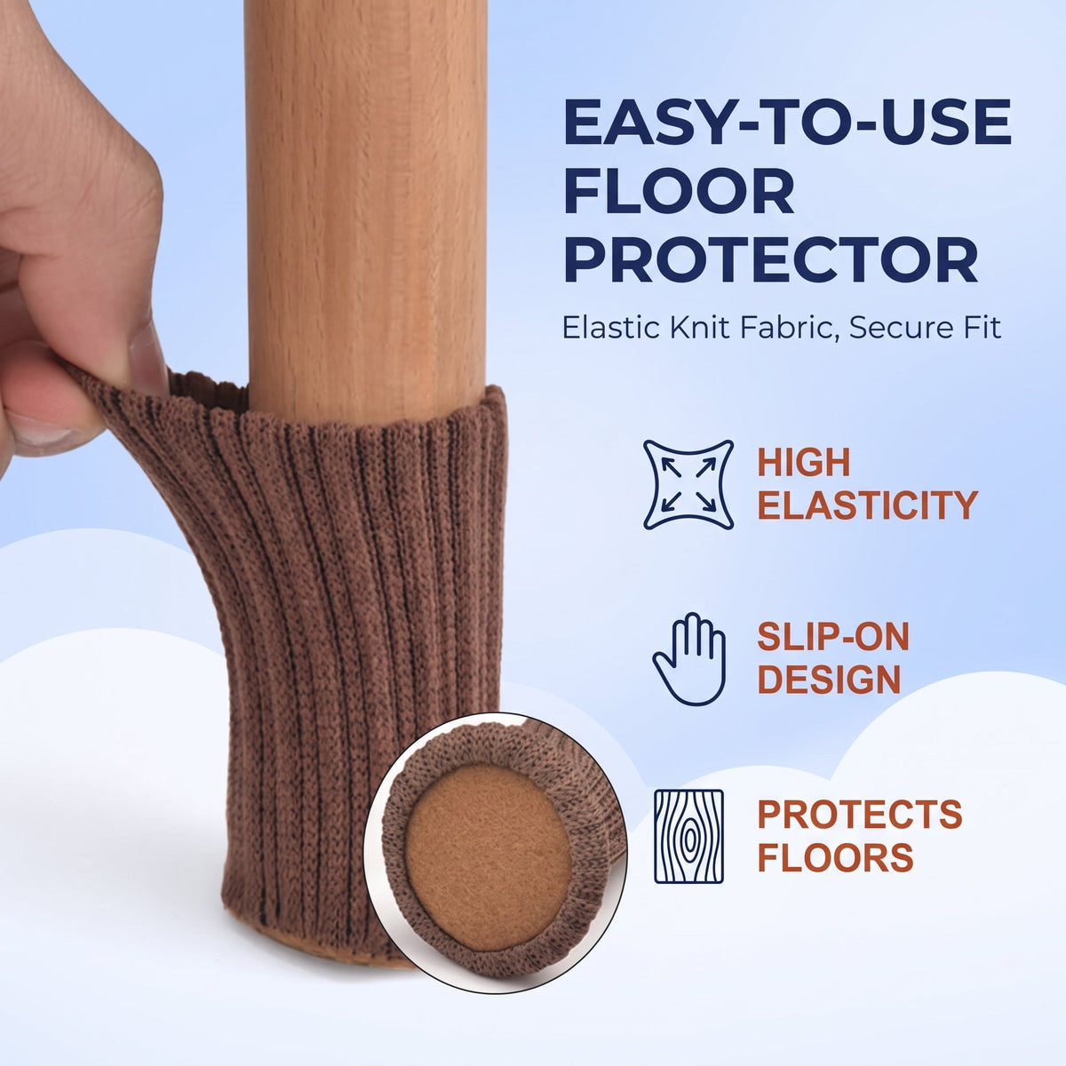 Chair Leg Socks – 16 Pieces