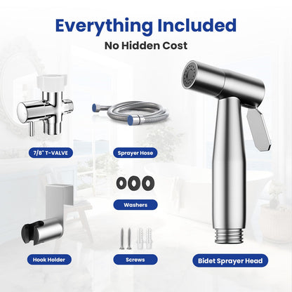 Stainless Bidet Sprayer Set