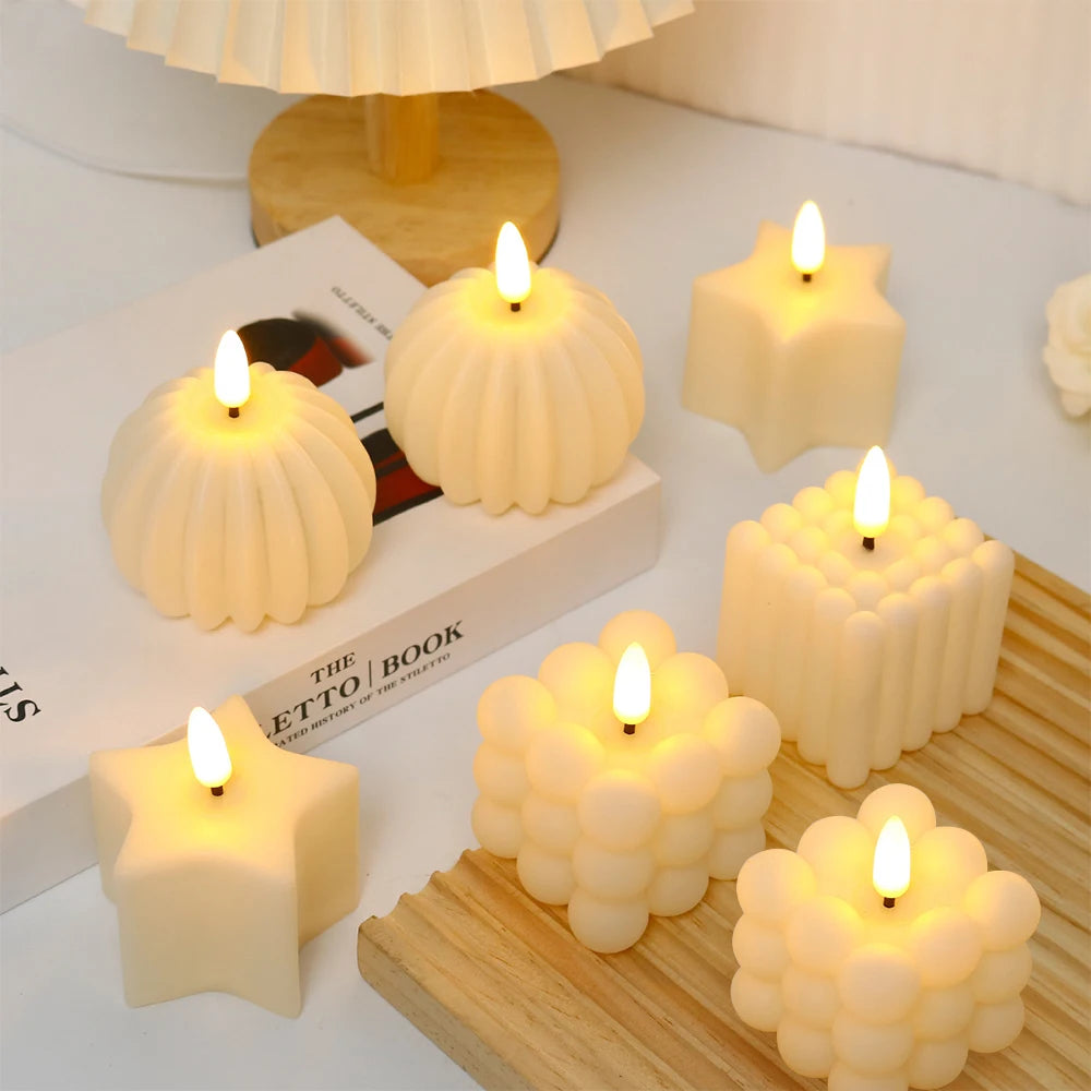 Cube LED Candle