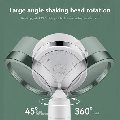 One-Touch Stop Showerhead
