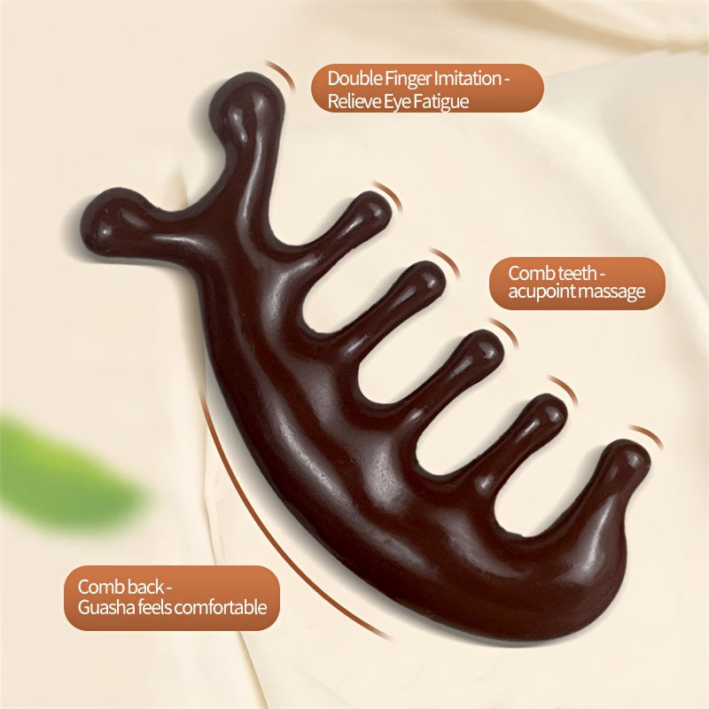 Wooden Scalp Massager Hair Comb