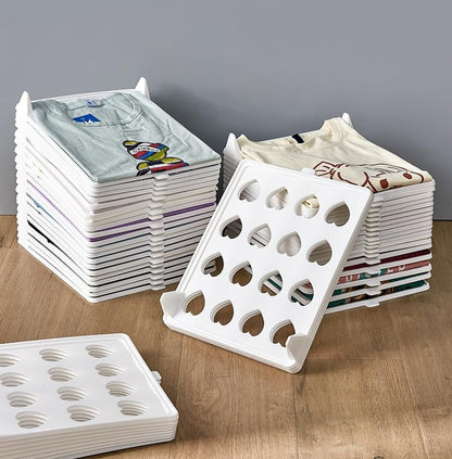 Stackable Shirt Organiser – 5 Pieces