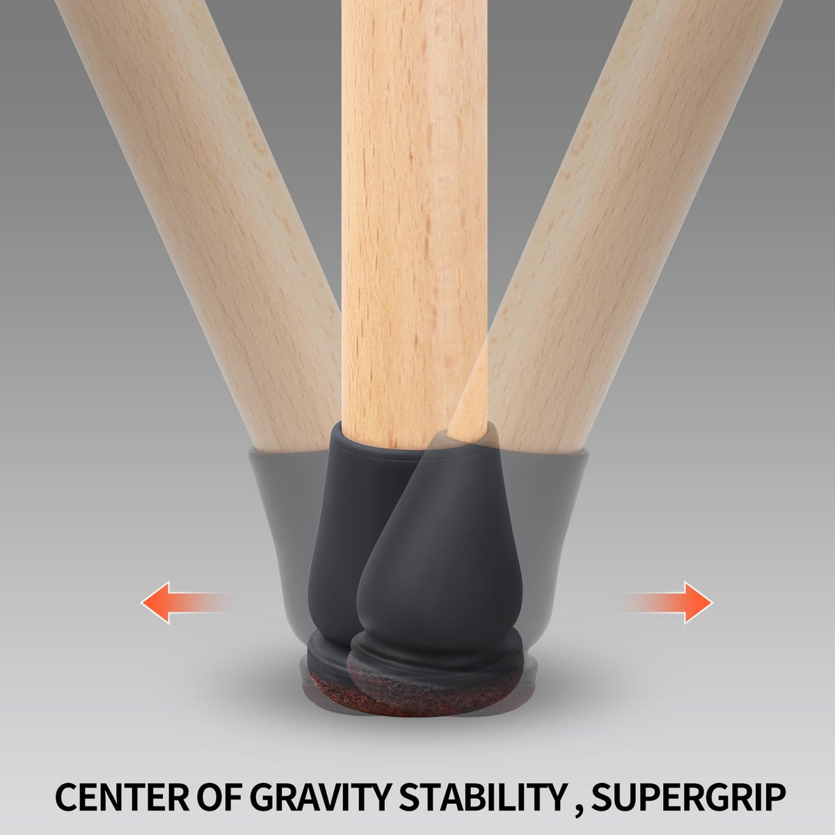 Chair Leg Protectors – 8 Pieces
