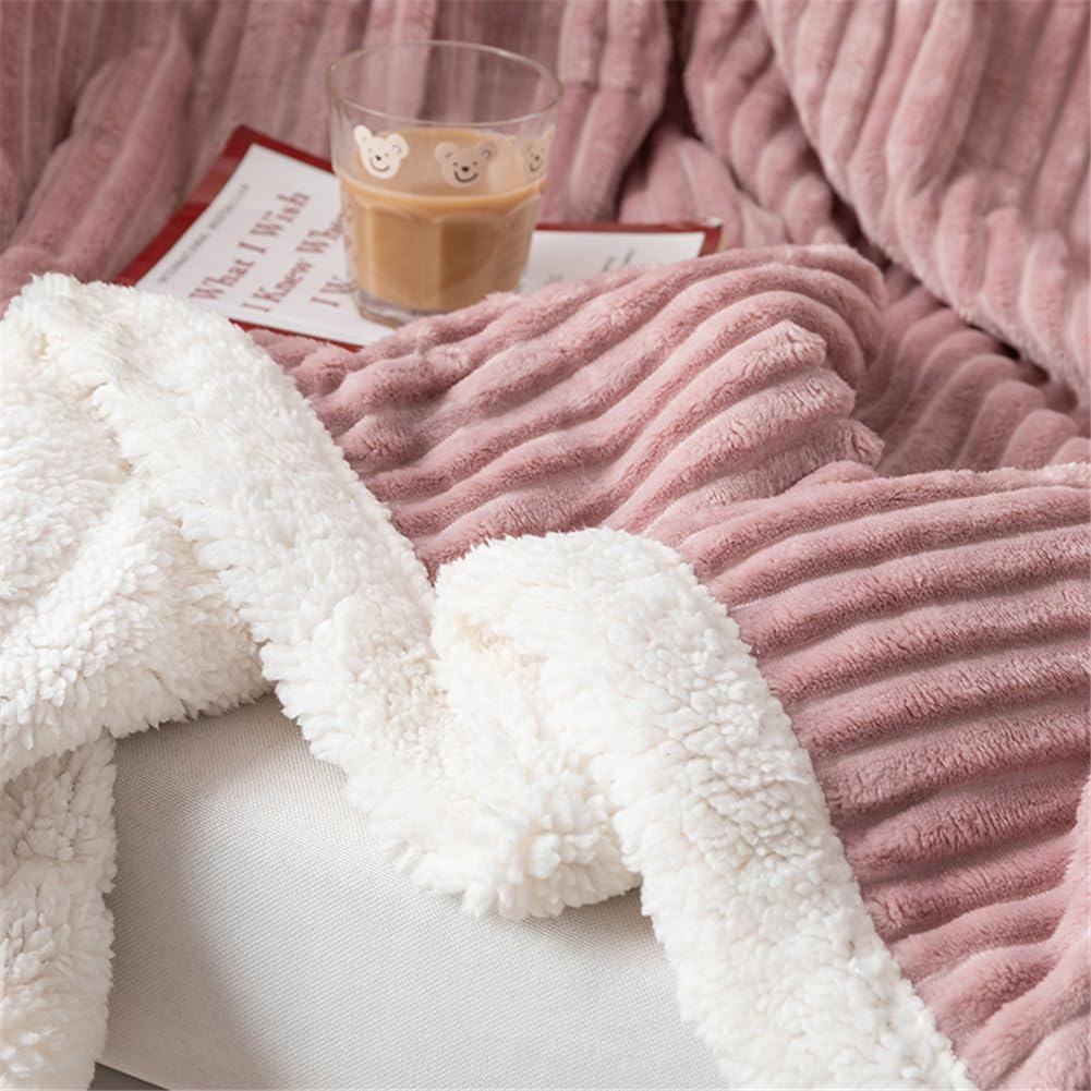 Ribbed Flannel Blanket