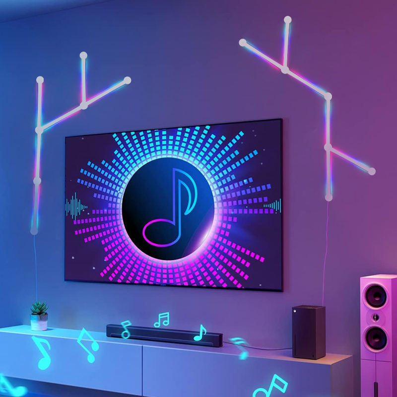 Modular RGB Wall Lights
