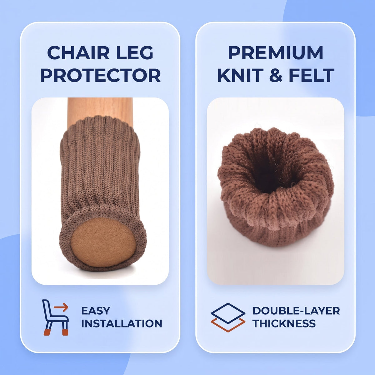 Chair Leg Socks – 16 Pieces