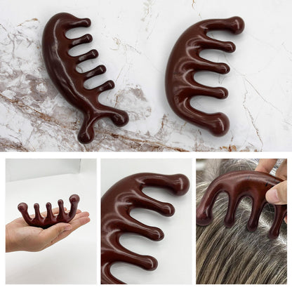 Wooden Scalp Massager Hair Comb