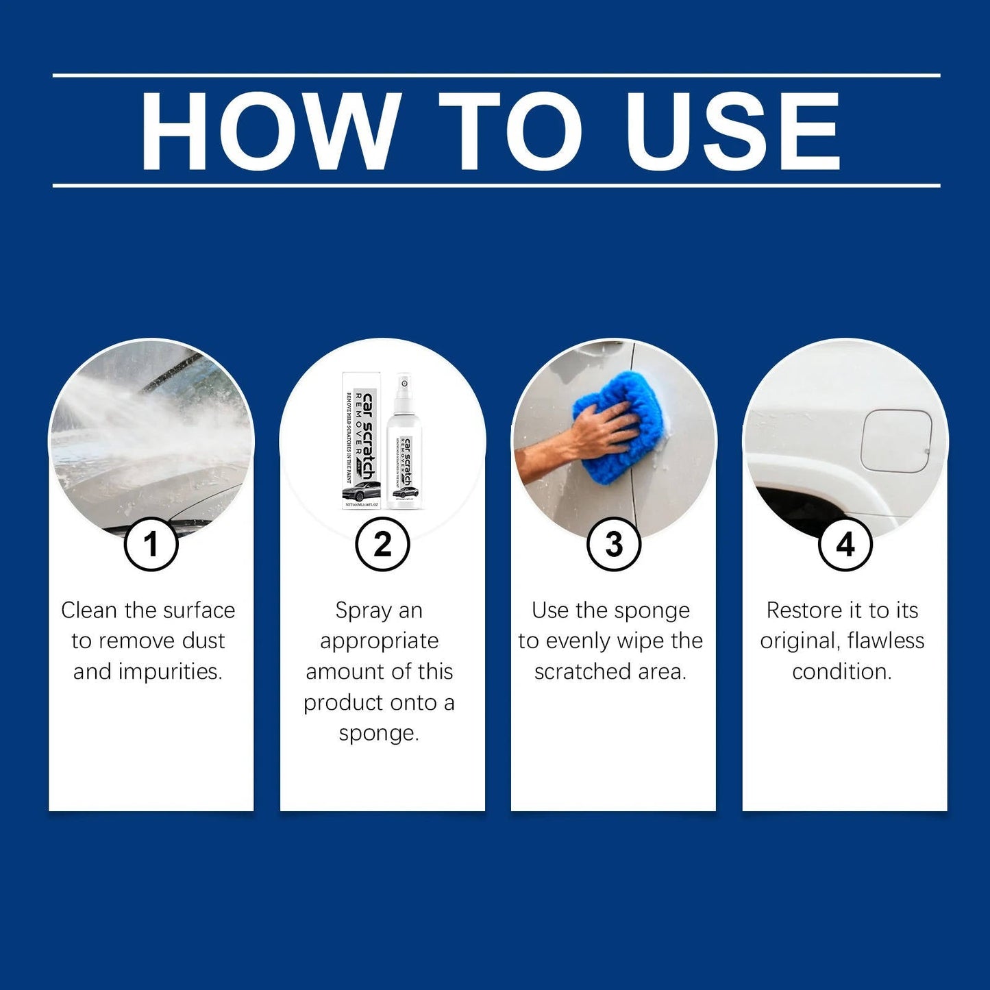 Car Scratch Remover Spray for Paint Repair
