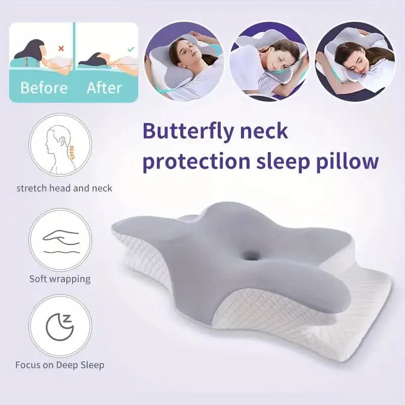 Ergonomic Cervical Memory Foam Pillow