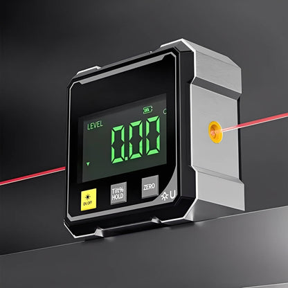 Digital Angle Finder with Laser Level Tool