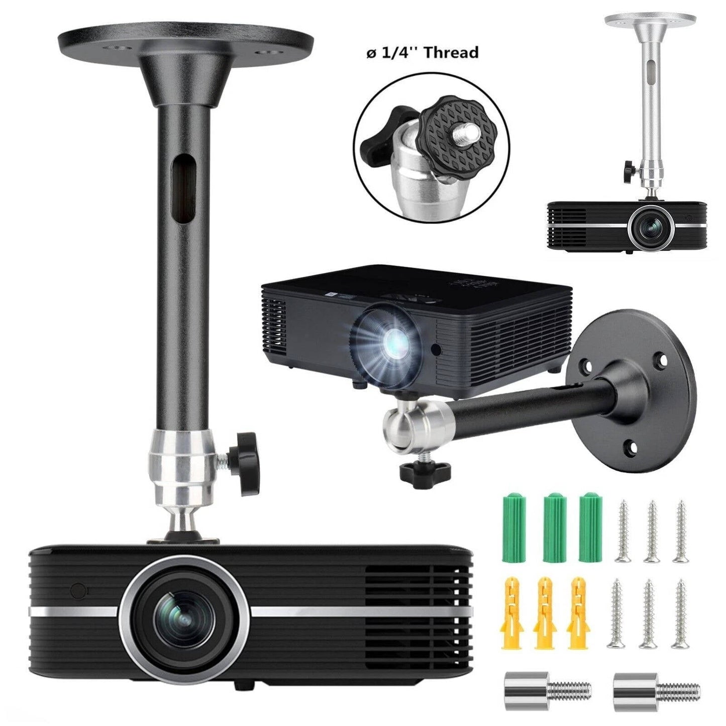 Universal Ceiling Mount for Projectors