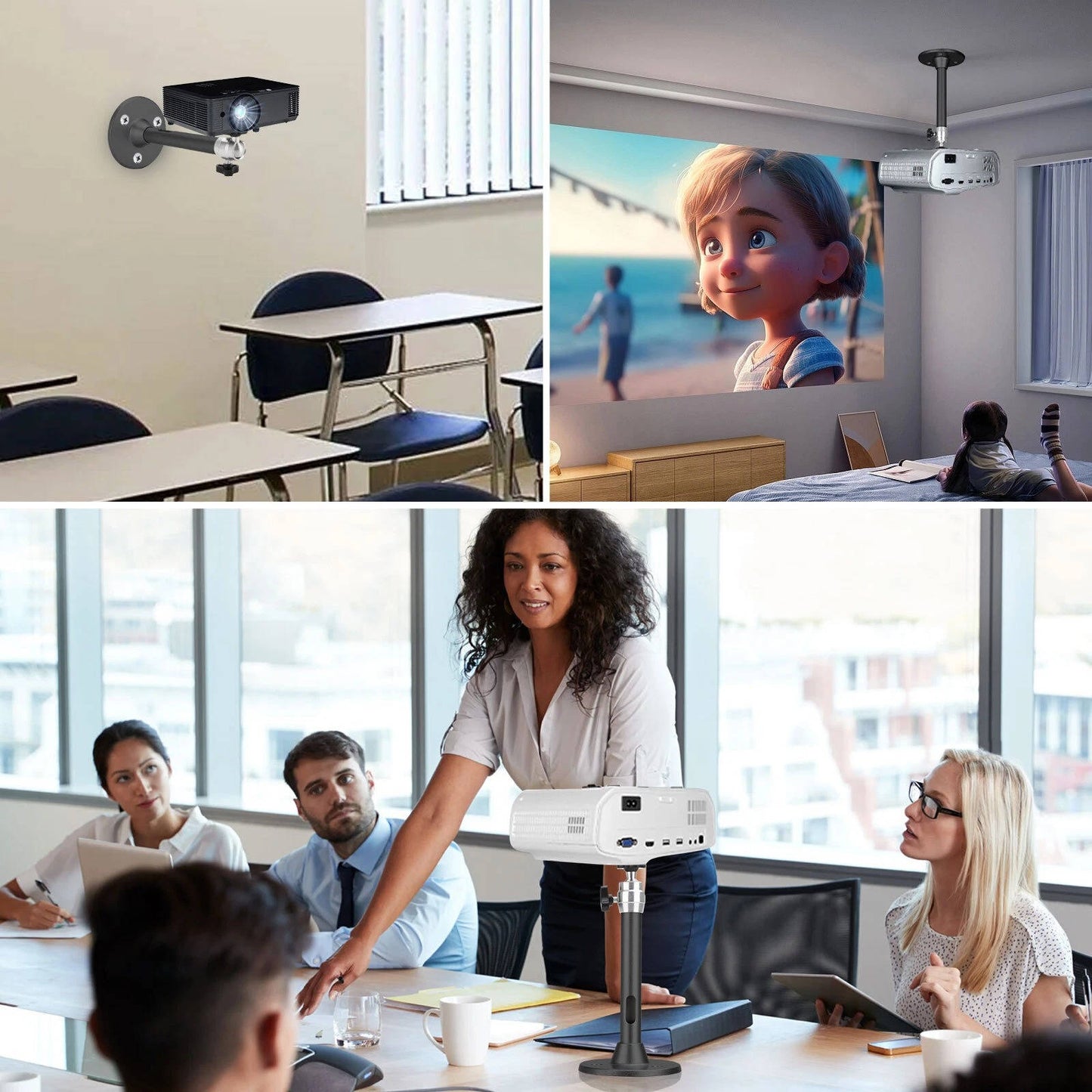 Universal Ceiling Mount for Projectors