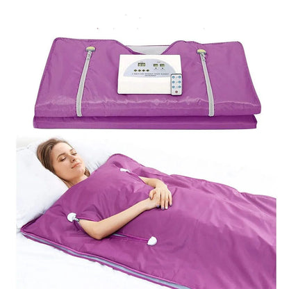 Portable Infrared Sauna Blanket - Home Spa Detox