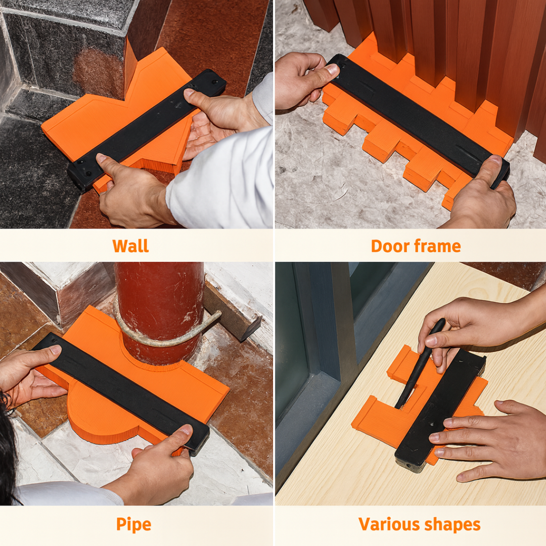 Instant Shape-Lock Contour Gauge image 4