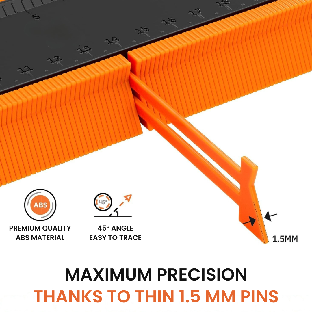 Instant Shape-Lock Contour Gauge image 9