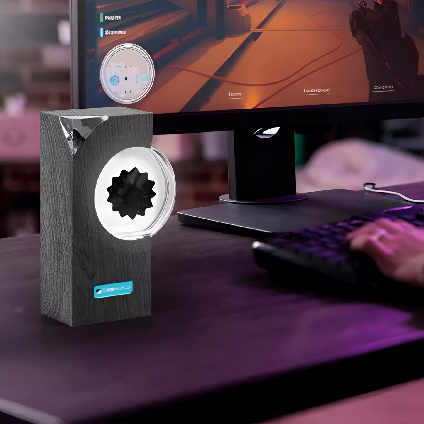 Interactive Ferrofluid Sound Visualiser – Sound-Reactive Desk Display