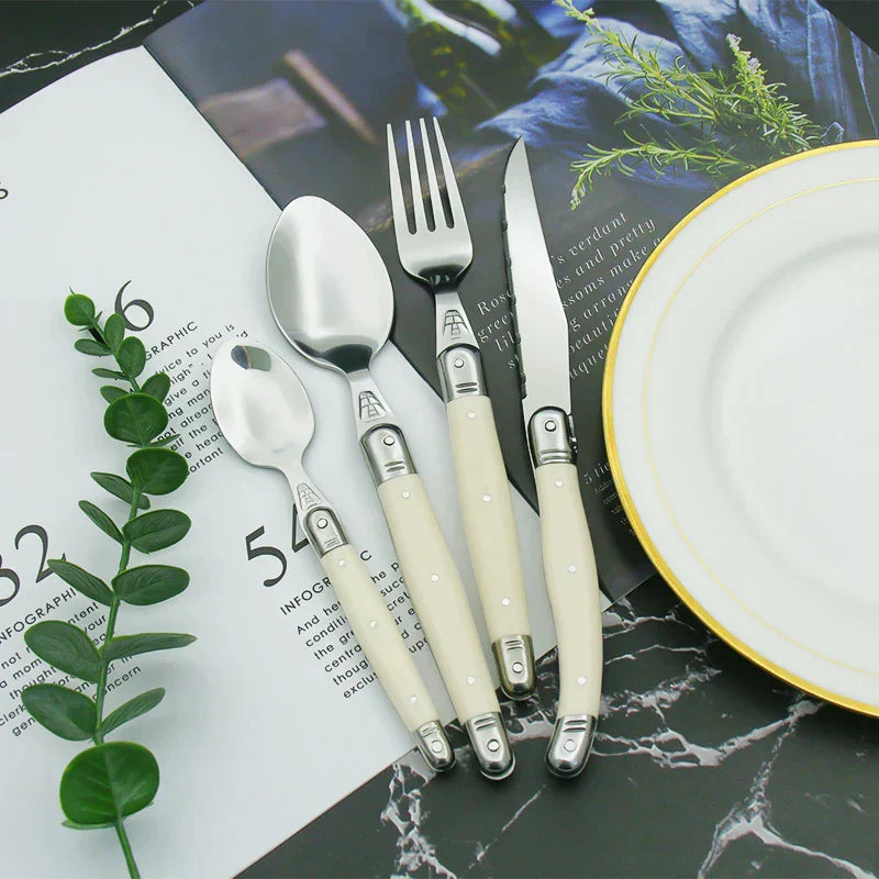 Luxury Stainless Steel Cutlery Set Elegant Dining