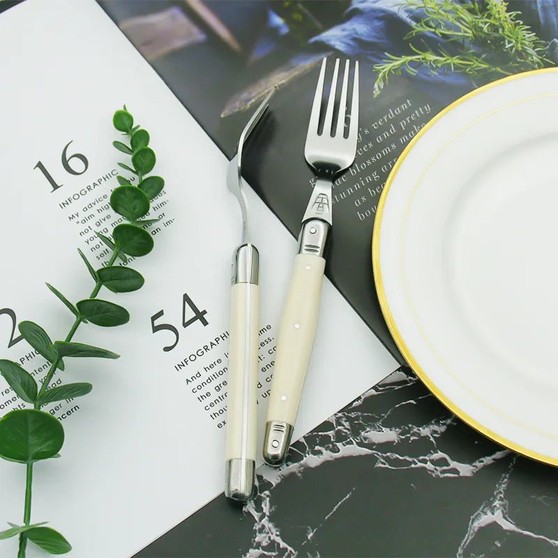 Luxury Stainless Steel Cutlery Set Elegant Dining