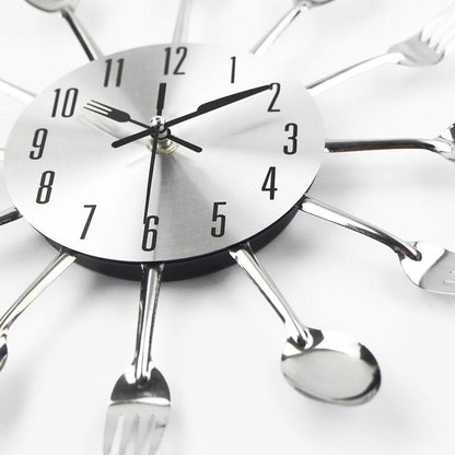 Cutlery Wall Clock